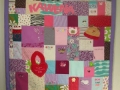 how to make a quilt out of baby clothes