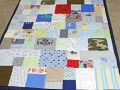 Baby Clothes Quilt