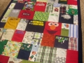 how to make a quilt out of baby clothes