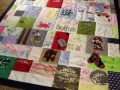 how to make a quilt out of baby clothes