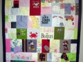 how to make a quilt out of baby clothes