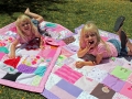 baby clothes memory quilt