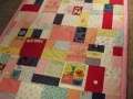 baby clothes into quilt