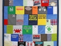 baby clothes memory quilt