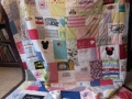 baby clothes quilt