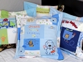 quilt made from old baby clothes