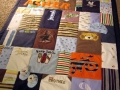 baby clothes quilt