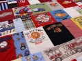 quilt made from baby clothes