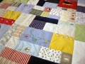 baby clothes quilt