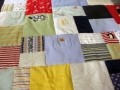 baby clothes quilt