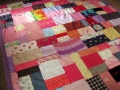 baby clothes quilt