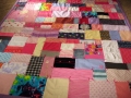 baby clothes quilt