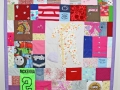 make a quilt out of baby clothes
