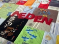make a quilt out of baby clothes