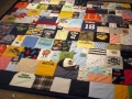 make a quilt out of baby clothes