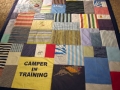make a quilt out of baby clothes