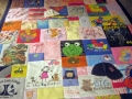 make a quilt out of baby clothes