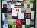 quilts made out of baby clothes