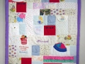 quilts made out of baby clothes