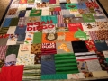 quilts made out of baby clothes