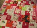 memory quilt baby clothes