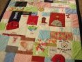 quilts out of baby clothes