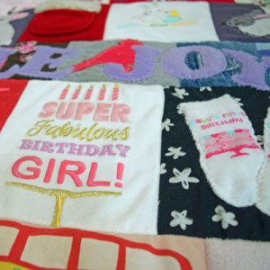 First Year Clothing Quilt