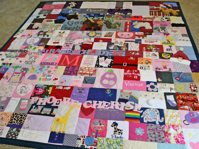 Baby Clothes Quilt