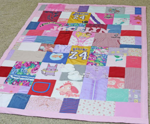 Jocelyn Baby Clothes Quilt