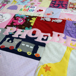 Phoebe - Baby Clothing Quilt
