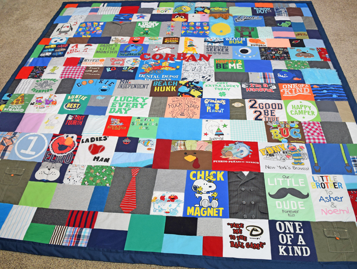 Baby Clothes Quilt | Jelly Bean Quilts
