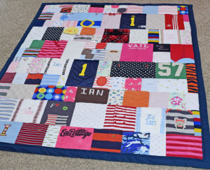 Baby Clothes Quilt