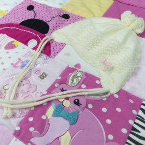 Quilt Made from Baby Clothes