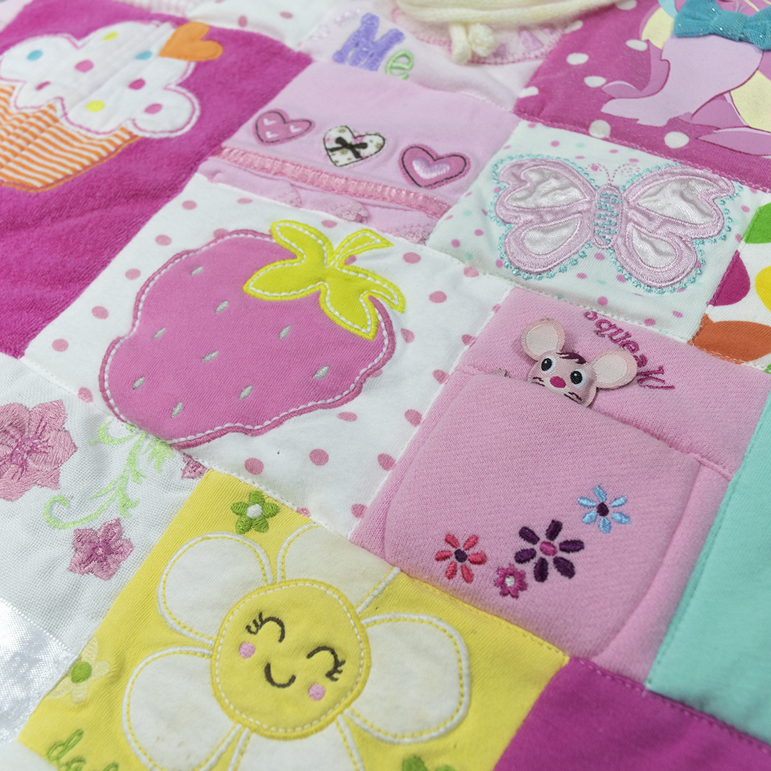 Quilt from Baby Clothes