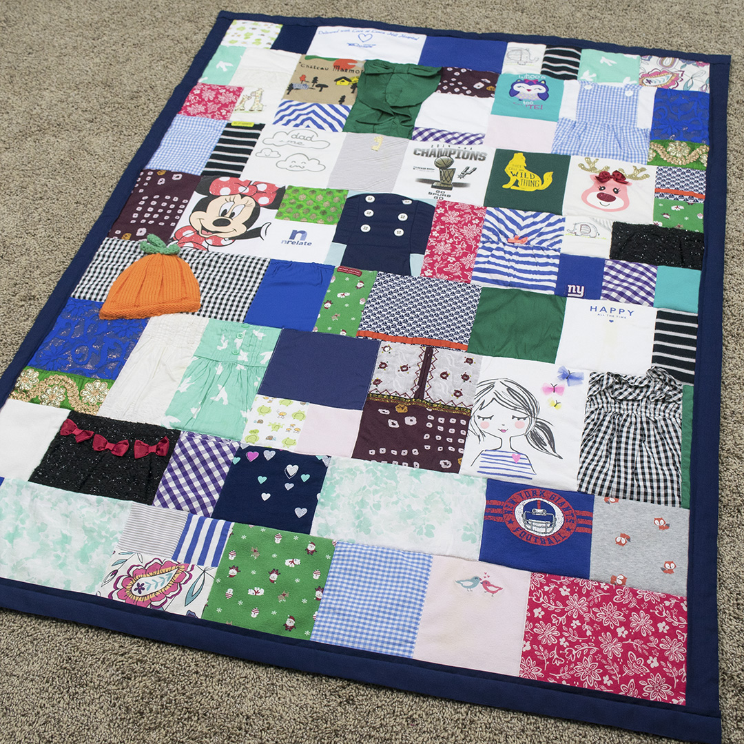 Baby Clothes Quilt